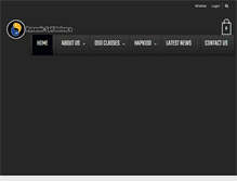 Tablet Screenshot of dynamicselfdefence.com.au